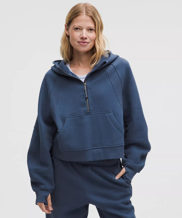 Oversized Half-Zip Hoodie